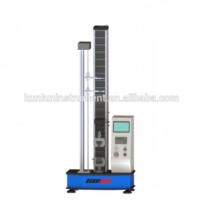 Single Column Electronic Universal Tensile Testing Machine factory price