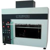 Horizontal Vertical Flammability Tester Vertical Horizontal Burning Tester