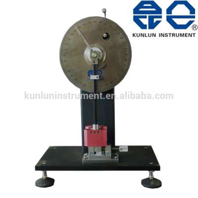 Dial display pendulum impact test meter