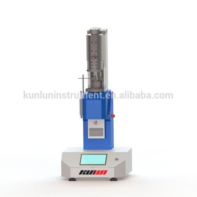 Electronic melt flow tester for plastic testing