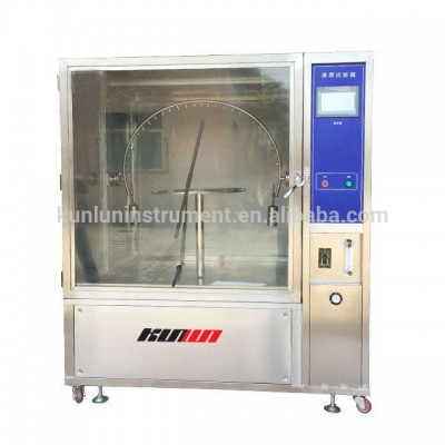 Re-used rain water climatic rain spray chamber