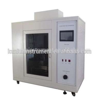 Horizontal flammability tester